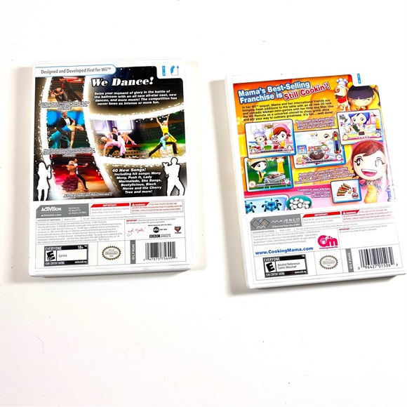 Dancing With The Stars We Dance! & cooking mama world kitchen Nintendo Wii - Picture 3 of 5
